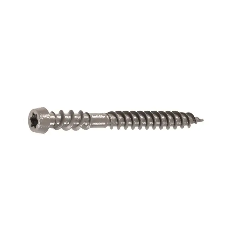 Versatex No. 20 X 2 In. L Gray Torx Ttap Trim Head Hidden Deck Fastener 1125 Pieces
