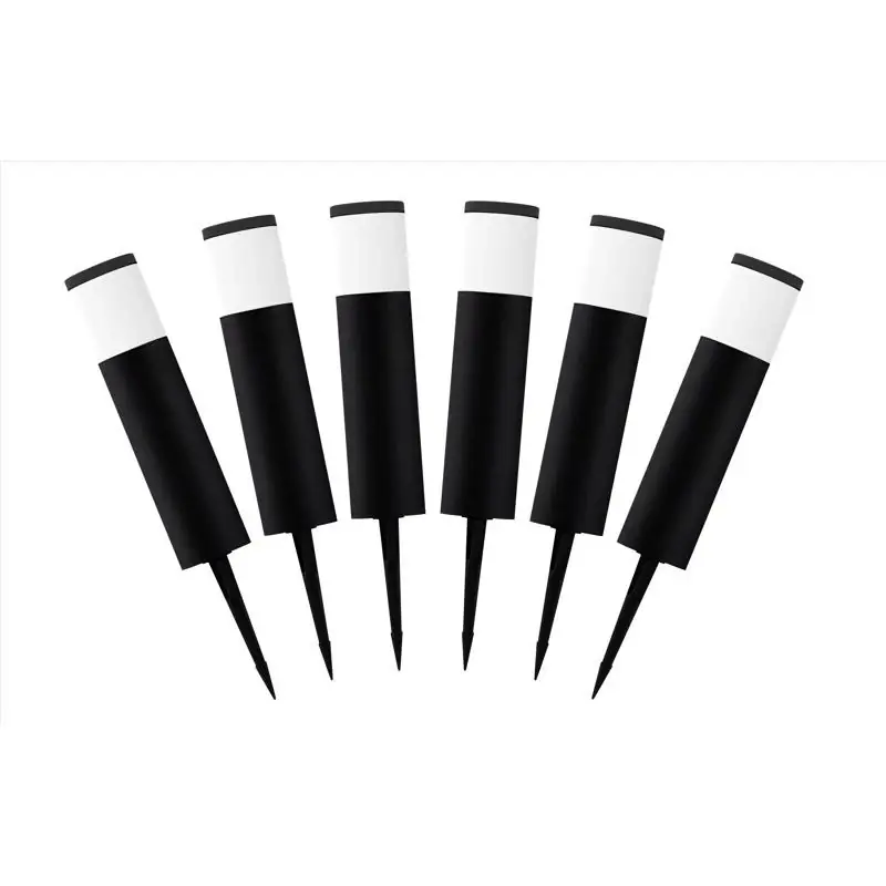 Living Accents Black/White Low Voltage 9 W LED Pathway Light 6 Pk