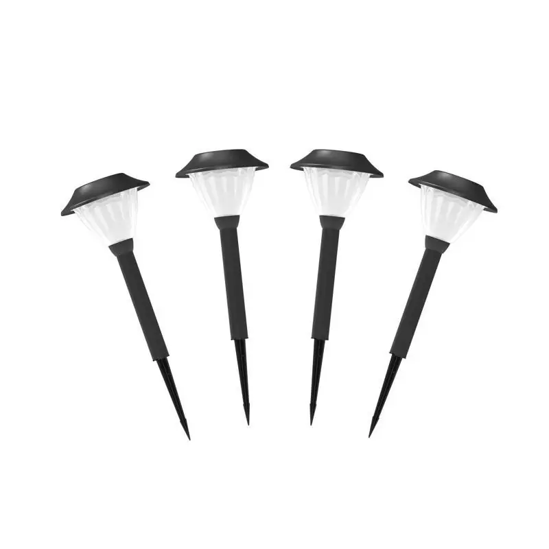 Living Accents Black/White Low Voltage 6 W LED Pathway Light 4 Pk