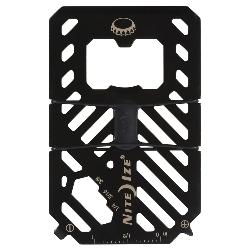 7 In 1 Multi Tool Wallet - Black, Model Fmt2-01-r7