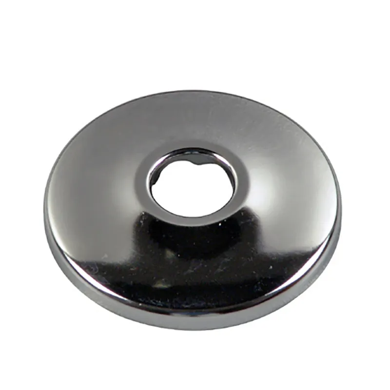 3/8 Inch Ips Canopy Flange In Chrome - Durable Plastic Construction