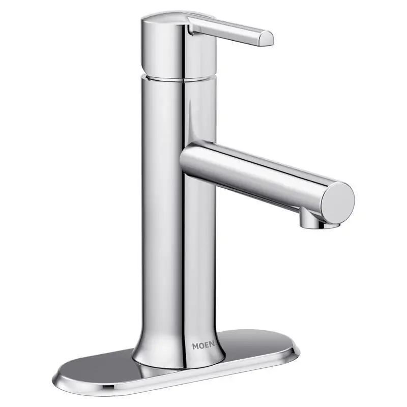 Arlys Chrome Single-handle Bathroom Sink Faucet 4 In. With Lever Handle