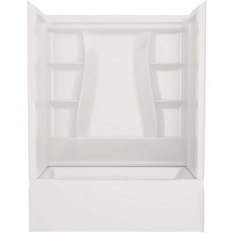 Classic 500 Bathtub Wall Surround, Gloss White, 60 X 32 In.