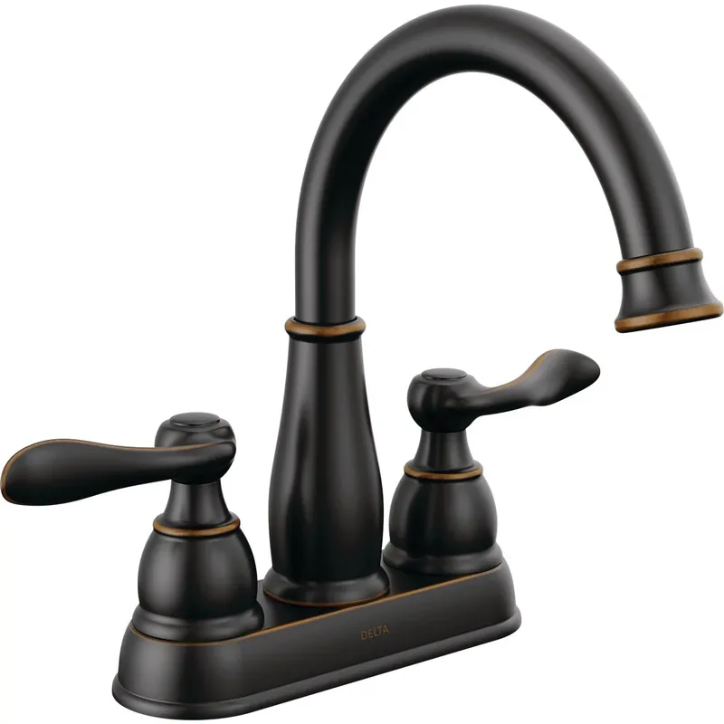 Windemere 2-Handle Lavatory Faucet, Centerset, Bronze