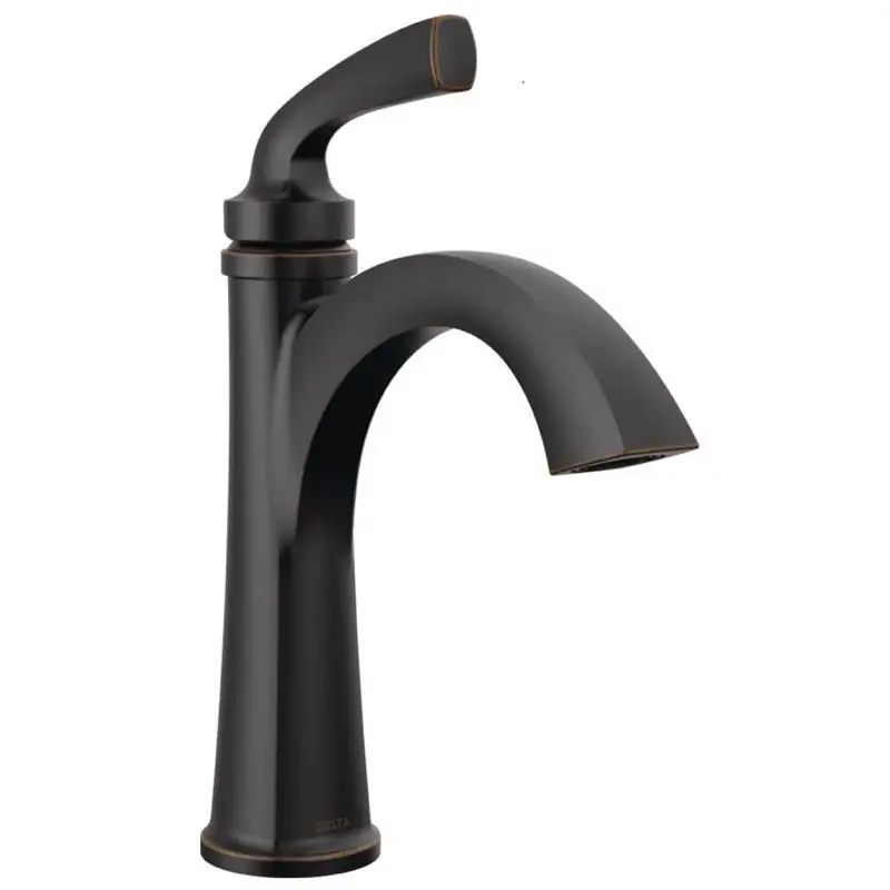 Geist Oil Rubbed Bronze Single-handle Bathroom Sink Faucet 4 In. Model 15864lf-ob