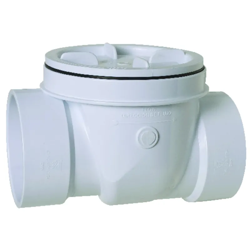 Procheck 3 In. D X 3 In. D Slip Plastic Swing Valve - Model 869-s3ppk