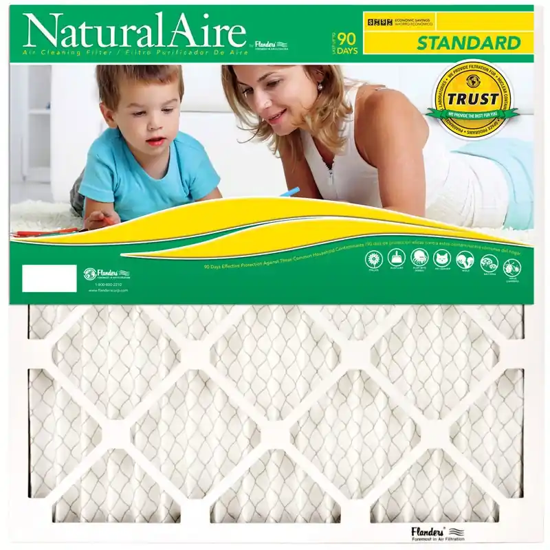 NaturalAire 25 In. W X 32 In. H X 1 In. Synthetic 8 MERV Pleated Air Filter 1 Pk