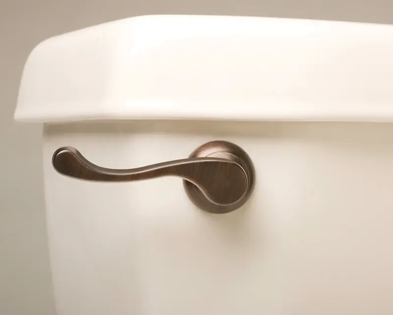 Universal Fit Toilet Tank Lever In Venetian Brass - Model Pp836-74vbl