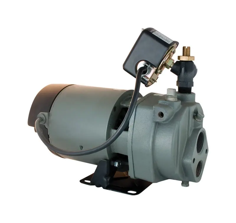 Deep Well Jet Pump, Cast-Iron, 1/2-HP