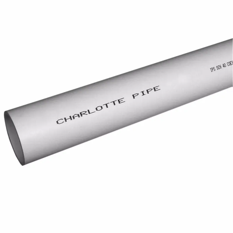 Schedule 40 Pvc Foam Core Pipe 6 In. Diameter X 20 Ft. Length