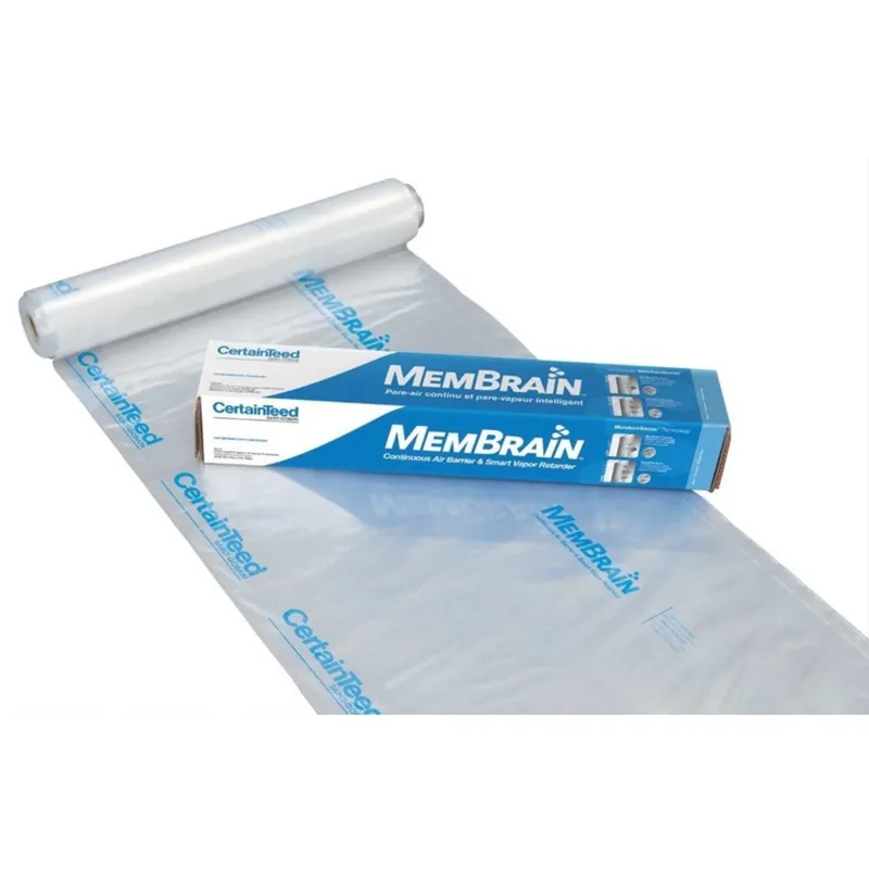 Membrain 9 Ft. W X 100 Ft. L Air Barrier And Smart Vapor Retarder Roll