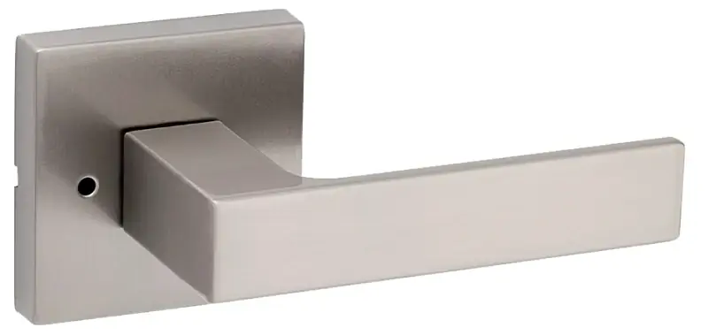 Kwikset Singapore Matte Black Passage Lever 1-3/4 In.