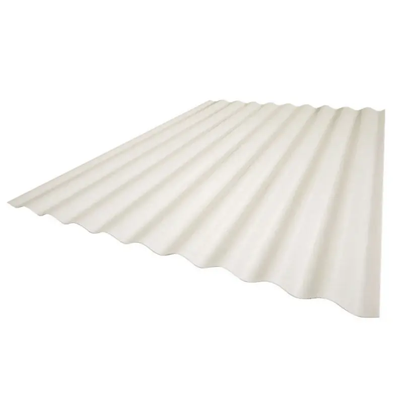 26 In. X 8 Ft. Super 600 Heavy-Duty White Fiberglass Panel
