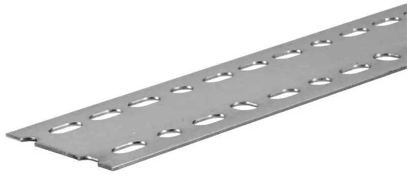 Slotted Steel Strapping, 14 Gauge, 2-13/16 X 60 In.