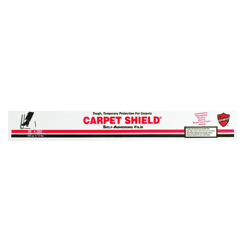 Carpet Shield Self-adhering Film 3 Mil X 36 In. W X 250 Ft. L Clear