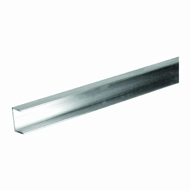 SteelWorks 3/8 In. W X 96 In. L Aluminum Trim Channel