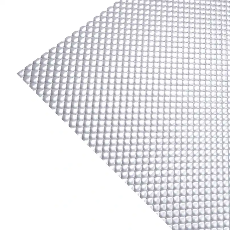 Troffer Replacement Ceiling Light Lens, Prismatic Clear Acrylic, 22 X 46.25-In.