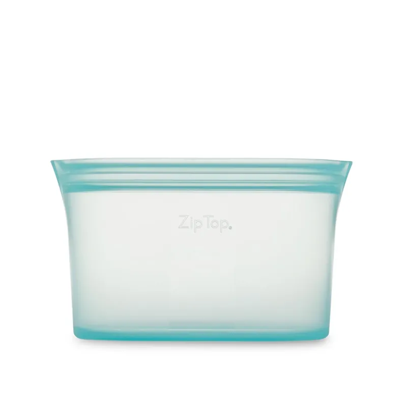Zip Top 24 Oz Teal Food Storage 1 Pk