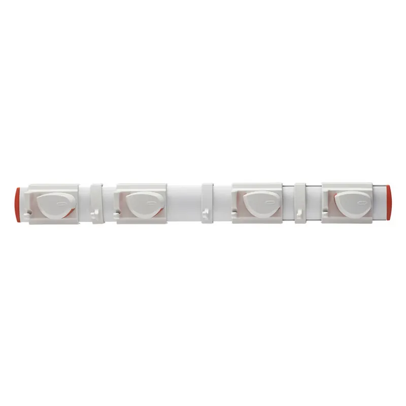 Good Grips 14 In. H X 2-3/4 In. L Semi-gloss Natural Expandable Hook Rack