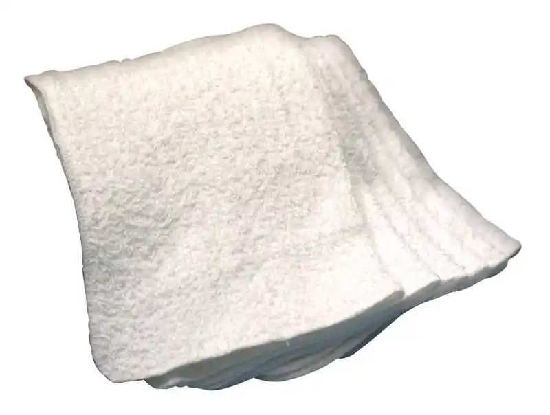 Ritz Soap&Water White Cotton Solid Dish Cloth 6 Pk