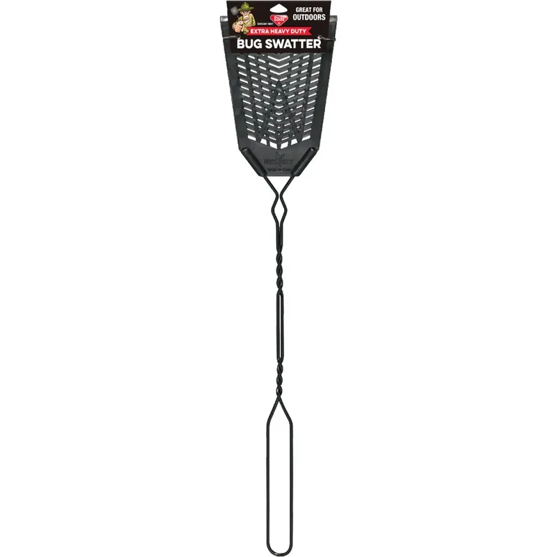 Enoz Sergeant Swat Black Plastic Fly Swatter