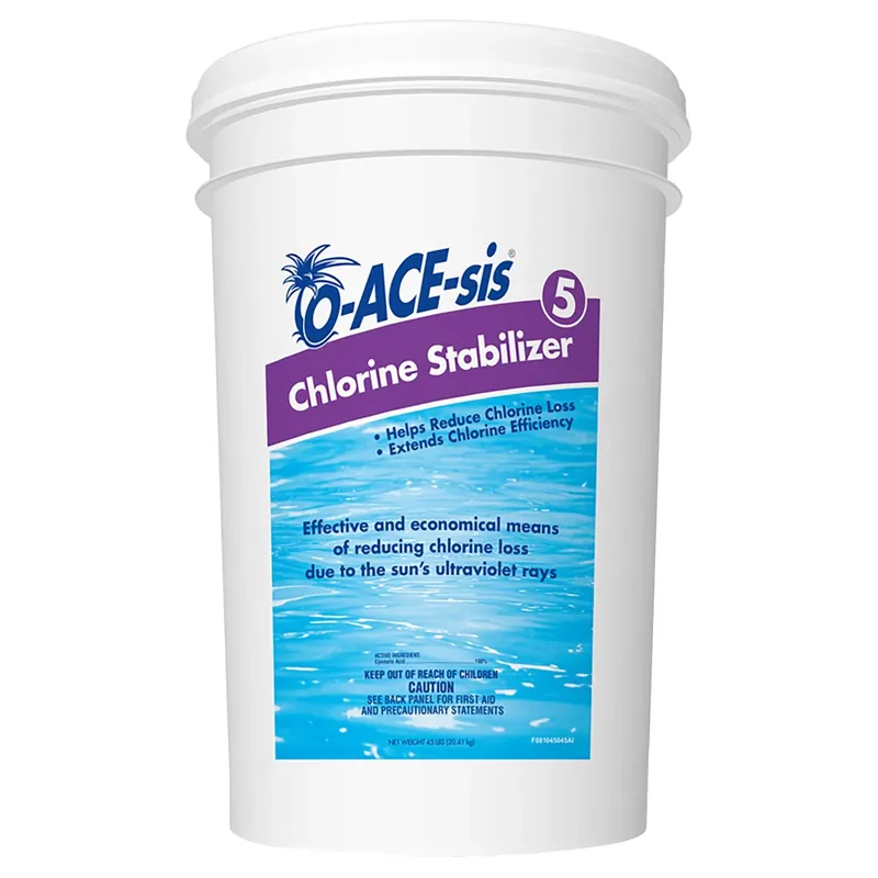 Granule Chlorine Stabilizer 45 Lb - Essential For Pool Maintenance
