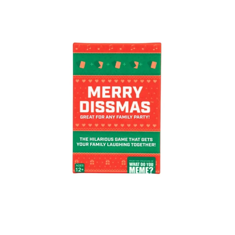 Merry Dissmas Holiday Party Game Multicolored 266 Pieces Md469