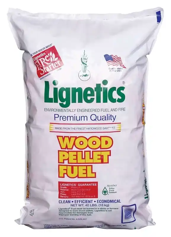 Lignetics Wood Pellet Fuel 40 Lb