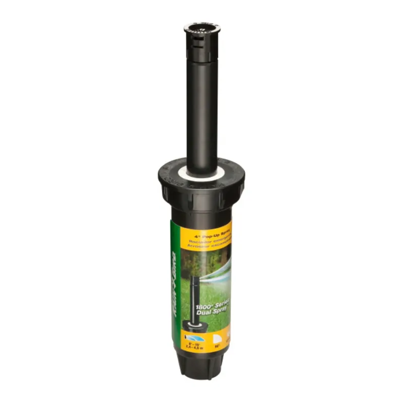 1800 Pro Series Sprinkler Head, PRS, Quarter Circle Pattern, 15-Ft. Max Dual Spray Nozzle, 4-In. Pop-Up