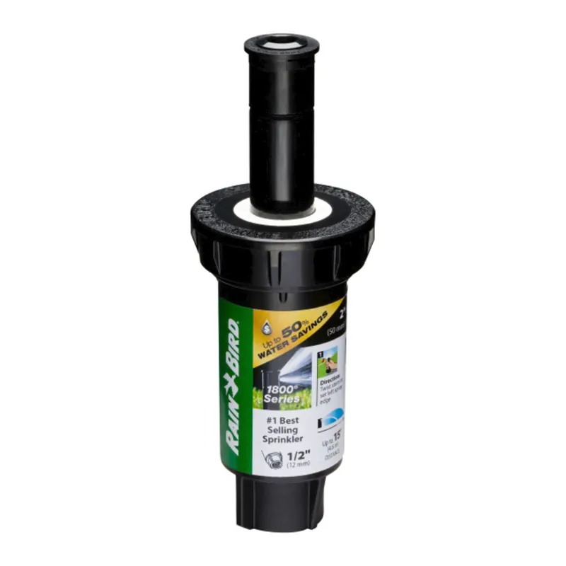 1800 Pro Series Sprinkler Head, PRS, Half Circle Pattern, 15-Ft. Max Dual Spray Nozzle, 2-In. Pop-Up