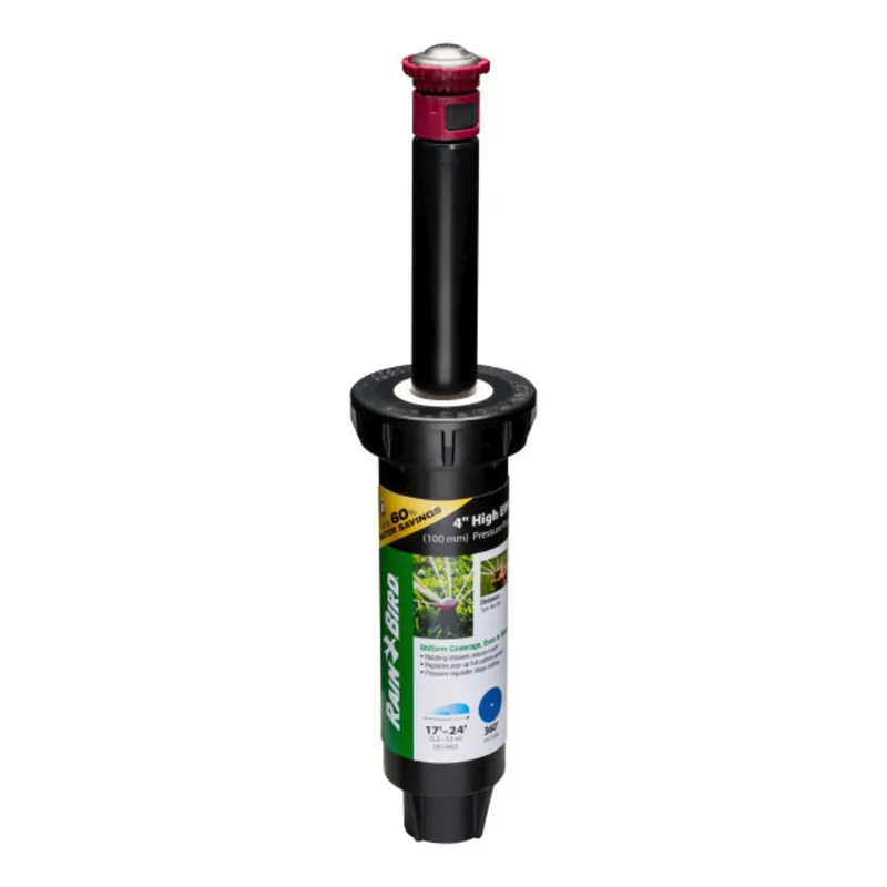 1800 Pro Series Rotor Sprinkler Head, PRS, Full Circle Pattern, 17-24-Ft. Max Spray, 4-In. Pop-Up