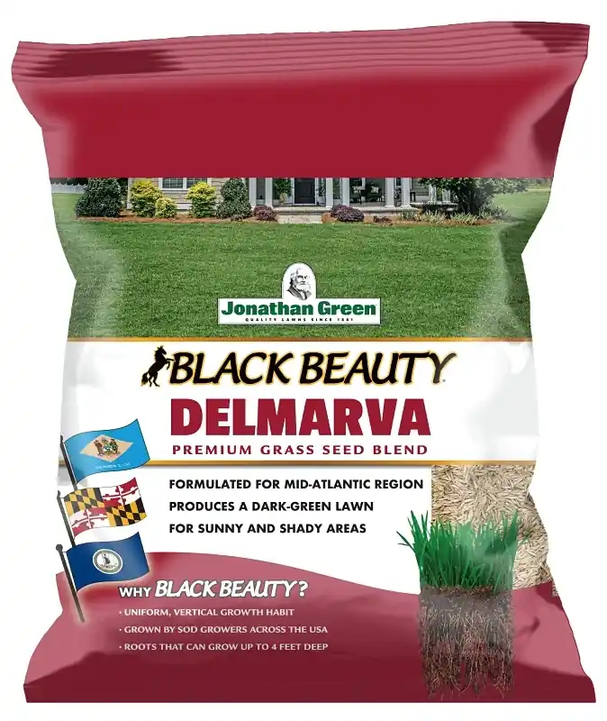 Black Beauty, Delmarva Mix Grass Seed, 7 Lbs.