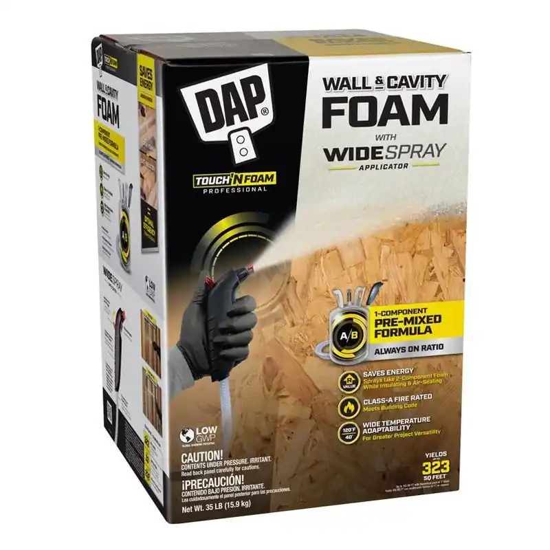 Wall & Cavity Foam Sealant, 35 Lb., 323 Board Ft.