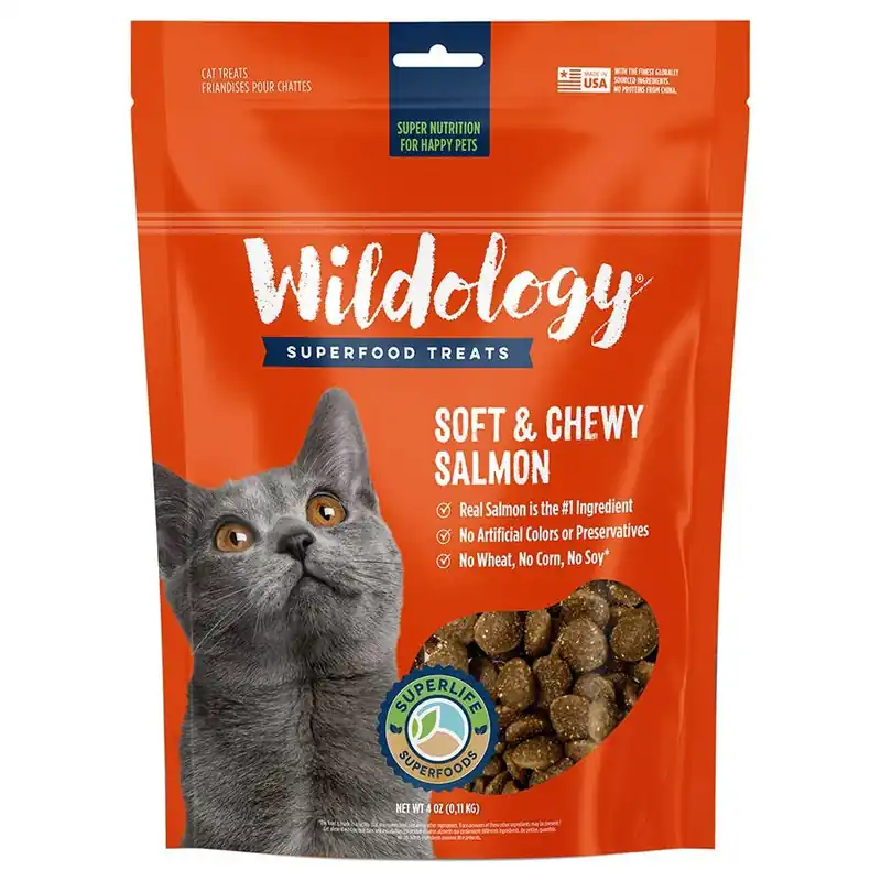 Wildology Soft & Chewy Salmon Cat Treats