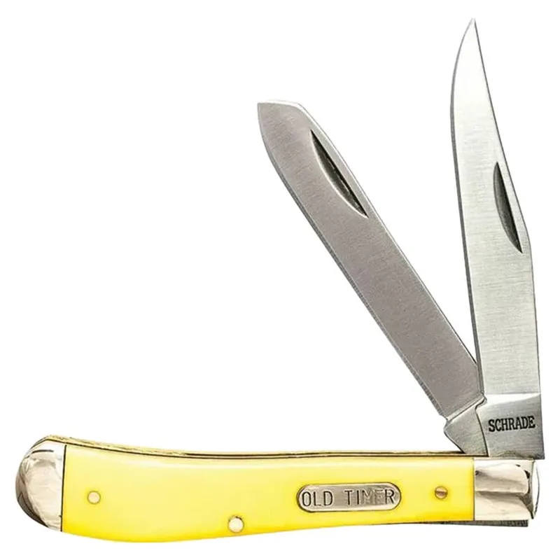 Old Timer Gunstock Trapper Folding Knife