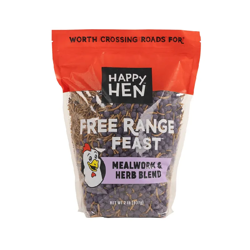 Free Range Feast™ Mealworm & Herb Blend - 2 lb