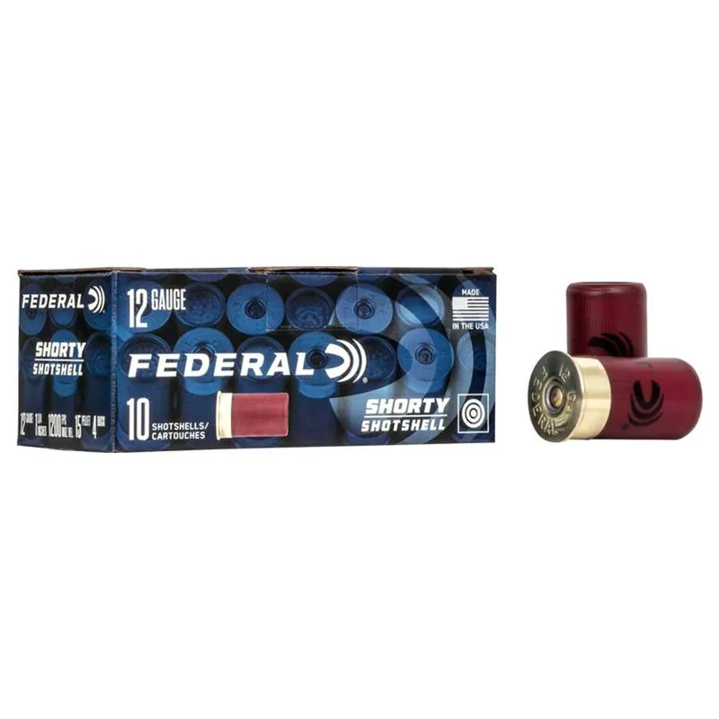 Federal Shorty Shotshell Buckshot Ammunition