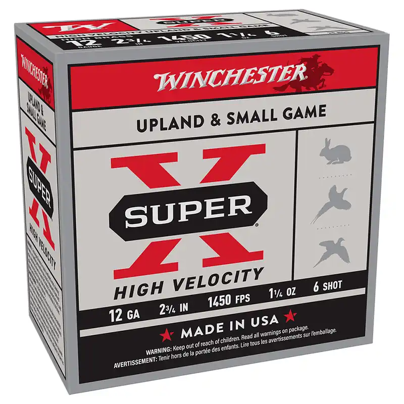 Winchester Super X Upland Small Game Shotgun Ammunition