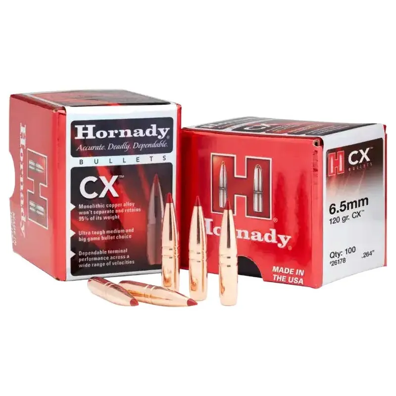 Hornady CX Solid Copper Bullets