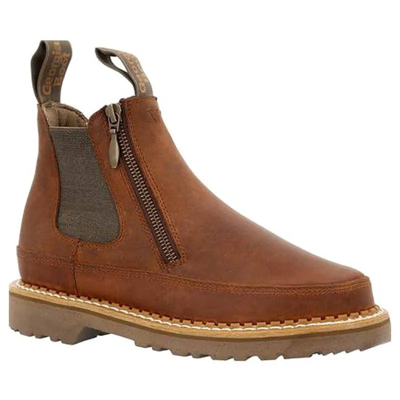 Georgia Boot Women‘s Side Zip Chelsea Romeo Boots