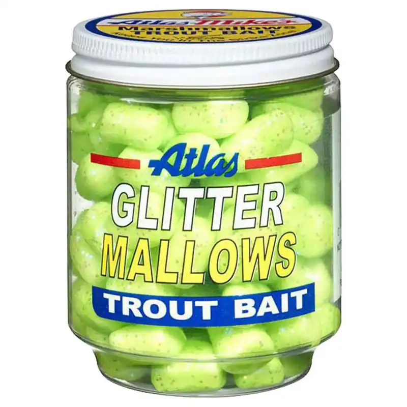 Atlas Mike‘s Glitter Mallows Trout Bait