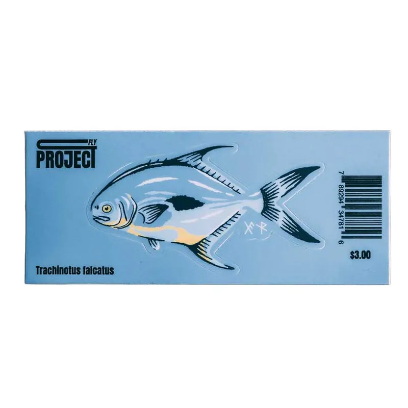 Fly Project Permit Sticker