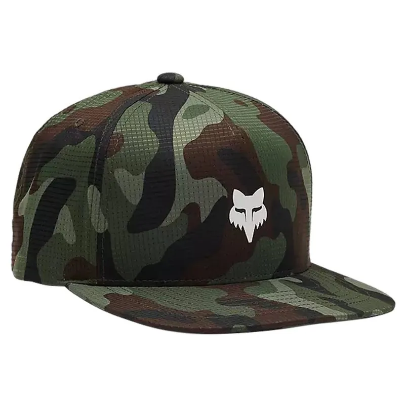 Fox Racing Men‘s Fox Head Camo Tech Snapback Hat