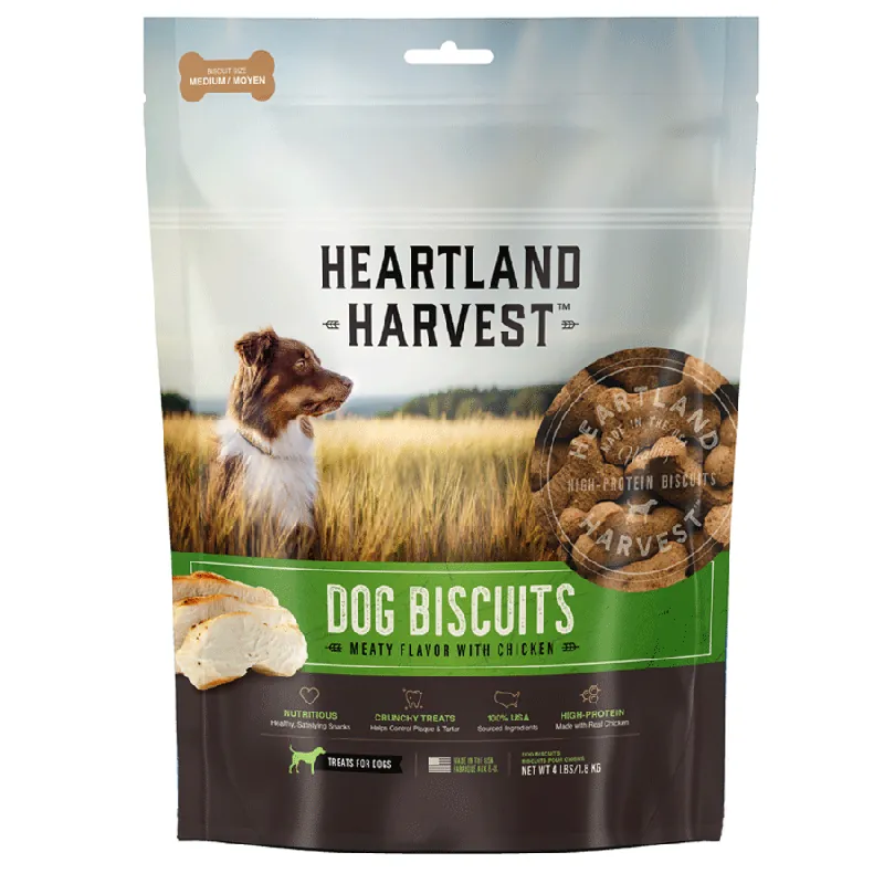 Heartland Harvest Treat Dog Meaty Biscuits