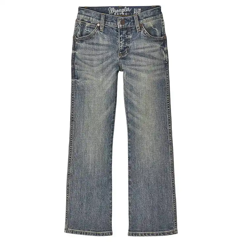 Wrangler Boy‘s Retro Slim Bootcut Jeans