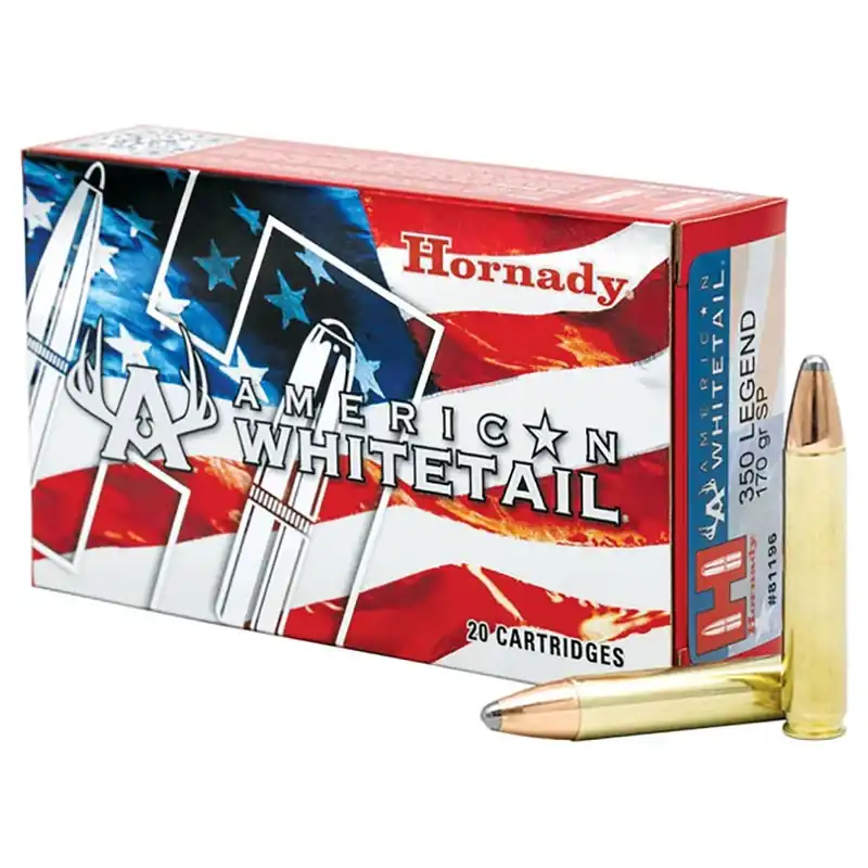 Hornady American Whitetail InterLock Legend Rifle Ammunition