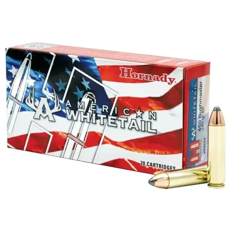 Hornady American Whitetail InterLock Rifle Ammunition