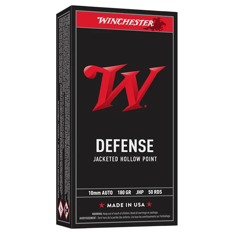 Winchester USA White Box Jacketed Hollow Point Pistol Ammunition