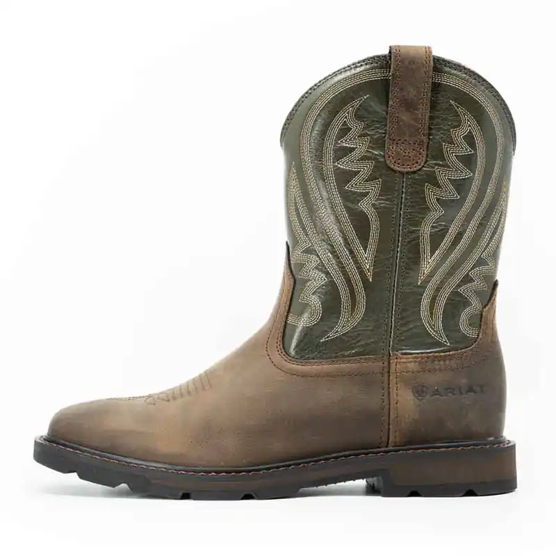 Ariat Men‘s Groundstomper 10" Square Toe Boots