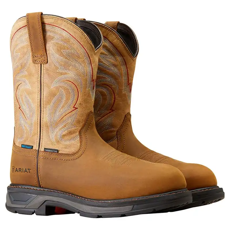 Ariat Men‘s Western Workhog XT Pull-On H2O 11" Carbon Toe Boots